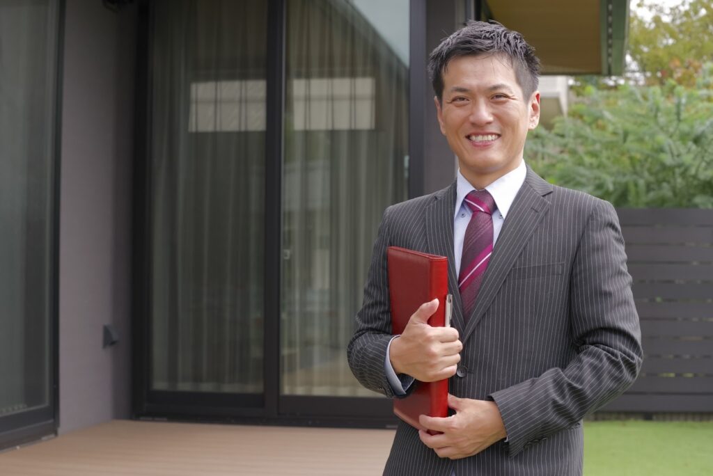 注文住宅会社、ハウスメーカーの担当者イメージ